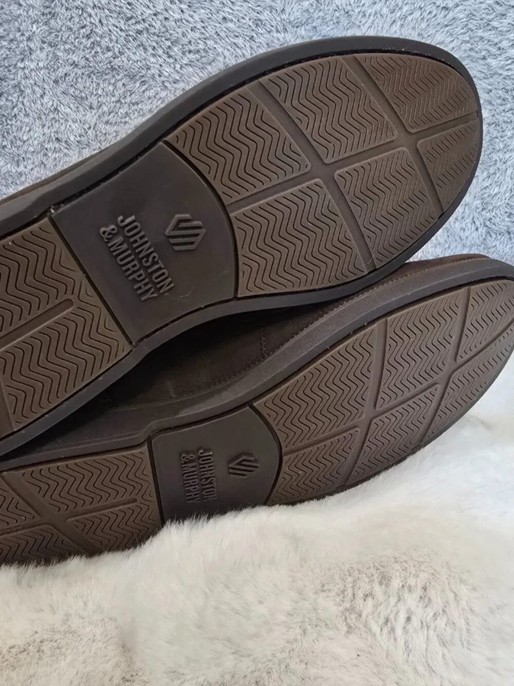 Johnston & Murphy Ventura 2-Eye Boat Shoe Dark Brown Mahogany Leather Sizes